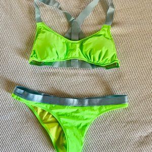 Victoria's Secret Lime Green Bikini Set